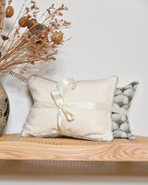DUO Coussins coton et lin JEUX DE PLUMES